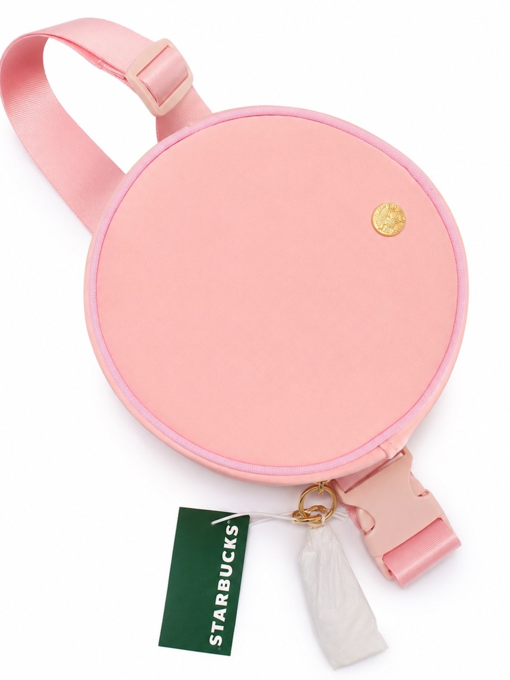 Starbucks Pink Drink Belt Bag Round Crossbody 2026 NWT Limited Edition